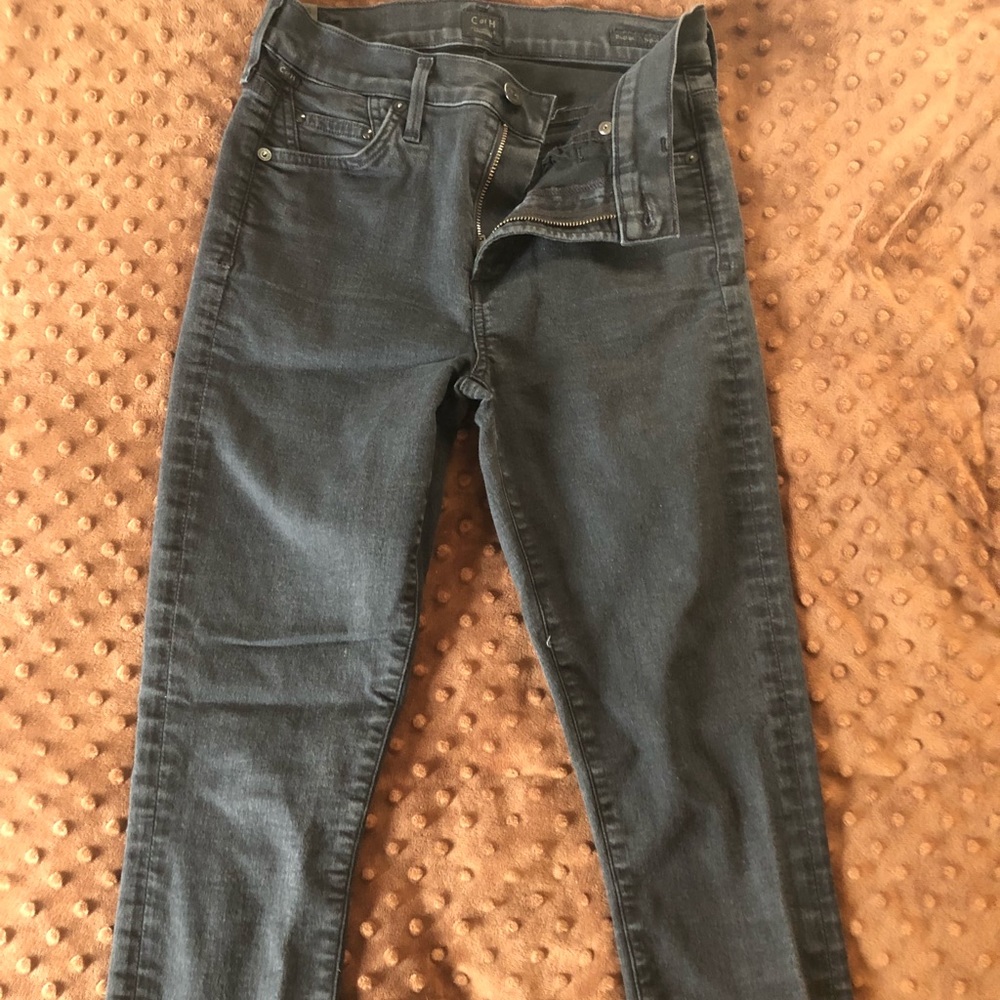Citizens of Humanity - high rise - skinny - black